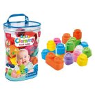 Clementoni Clemmy Plus puha építőkocka szett 40 db-os