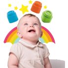 Clementoni Clemmy Plus puha építőkocka szett 40 db-os