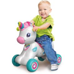   Clementoni 3 az 1-ben interaktív hintaló 12-36 hó - rózsaszín 