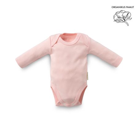 Kenguru Gold Hosszújju pamut kombidressz (50-56)  Rózsaszín 