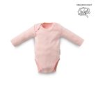 Kenguru Gold Hosszújju pamut kombidressz (56-62)  Rózsaszín 