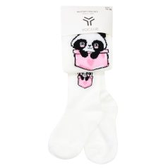   Yo Club! Pamut Harisnyanadrág csúszásgátló talppal (92/98) - Panda