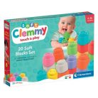 Clementoni - Clemmy soft 20 db-os építőkocka szett