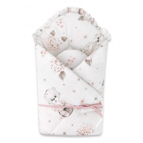 Baby Shop kókuszpólya 75x75cm - Balerina maci púder rózsaszín 