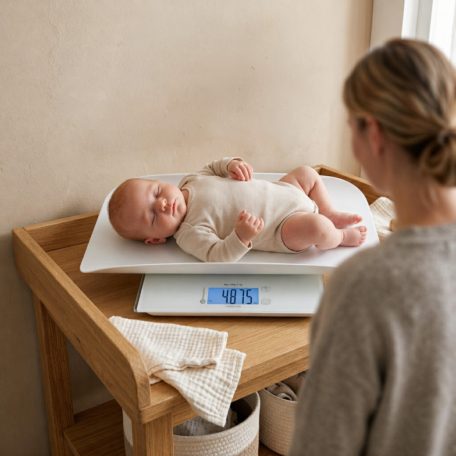 PETITE&MARS digitális baba mérleg 2in1 - Libra
