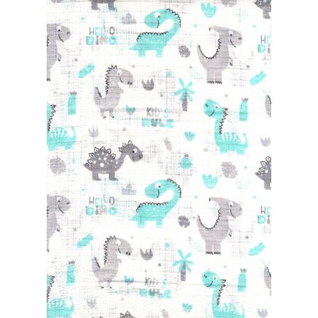 Mintás textil pelenka 1db-os - Hello Dino