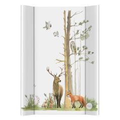 Ceba Baby merev pelenkázó lap 50*70 cm - Basic Woodland