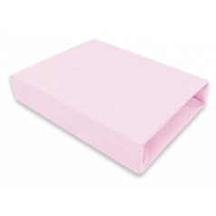Baby Shop pamut,gumis lepedő 80*160 cm  - rózsaszín