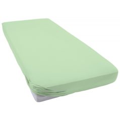 Baby Shop pamut,gumis lepedő 80*160 cm  - menta