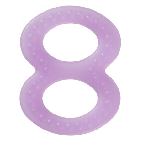Baby-Nova 8-as rágóka 2 db-os - pink/lila