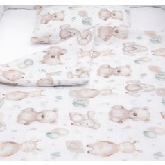 Scamp ágynemű huzat 70*90 cm - White Animals
