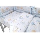 Baby Shop 5 részes babaágynemű - kék fóka