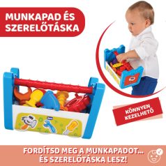 Chicco 2in1 szerelőpad és szerszámok 14 db-os12hó+