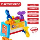 Chicco 2in1 szerelőpad és szerszámok 14 db-os12hó+