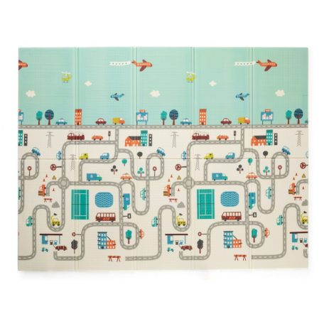 PETITE&MARS Összehajtható játszószőnyeg Campy Elephant&City