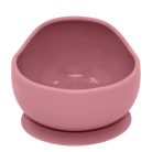 PETITE&MARS Szilikon tál tapadókoronggal TAKE&MATCH  Dusty Rose 6m+