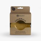 PETITE&MARS Szilikon tál tapadókoronggal TAKE&MATCH  Intense Ochre 6m+