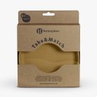 PETITE&MARS Szilikon tányér tapadókoronggal TAKE&MATCH Intense Ochre 6m+