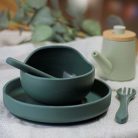 PETITE&MARS Szilikon evőeszközök TAKE&MATCH Misty Green 6m+