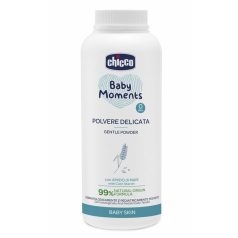   Chicco Baby Moments hintőpor - 130gr kukoricakeményítővel  0+