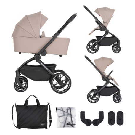Petite&Mars Scout 4in1 babakocsi szett - Cappuccino Cream
