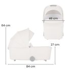 Petite&Mars Scout 4in1 babakocsi szett - Cappuccino Cream