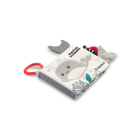 Sensillo érzékfejlesztő babakönyv - delfin 