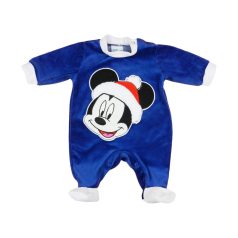   Disney Mickey Mikulás hosszú ujjú plüss rugdalózó Karácsony (62)