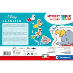 Clementoni Disney állatok 4 az 1-ben puzzle szett