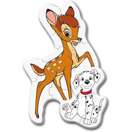 Clementoni Disney állatok 4 az 1-ben puzzle szett