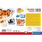 Clementoni Első kirakóm - A vadon állatai 2, 3, 4 és 5 db-os puzzle 2 év+