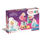 Clementoni Disney Princess 4 az 1-ben puzzle szett