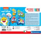 Clementoni Baby Shark  4 az 1-ben 3-6-9-12db-os puzzle