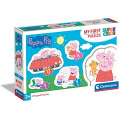 Clementoni Peppa malac 4 az 1-ben 3-6-9-12db-os puzzle