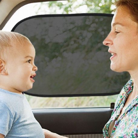 Asalvo Autós napárnyékoló öntapadós 2 db-os UV-szűrős