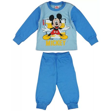 Disney Mickey fiú pizsama kék (98)