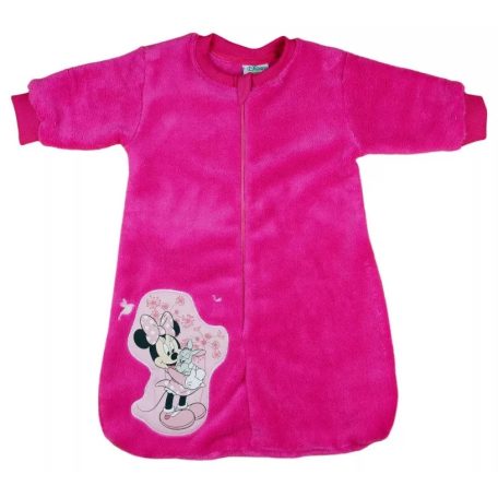 Disney Minnie hosszú ujjú wellsoft hálózsák 2,5 TOG pink (98)