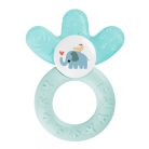 Mam 4+ fogzáshoz  vízzel töltött rágóka - kék elefántos