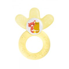 Mam 4+ fogzáshoz  vízzel töltött rágóka - sárga róka