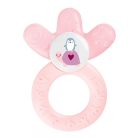 Mam 4+ fogzáshoz  vízzel töltött rágóka - rózsaszín teknős