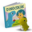 Dinócskák - fürdős könyv