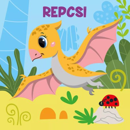 Dinócskák - fürdős könyv