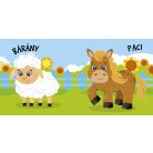 Ki van a képen? - Farmon - színváltós fürdőskönyv