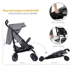 Joie Brisk Lx babakocsi - Ember