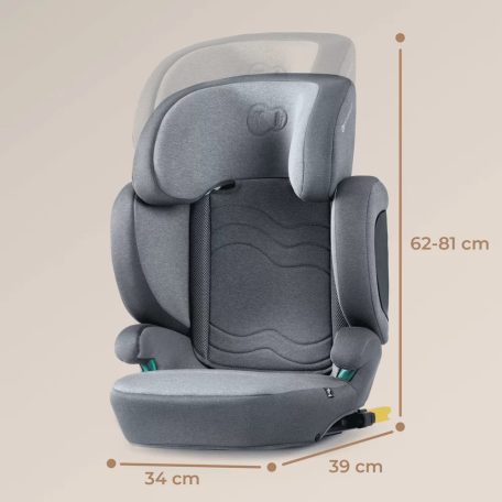 Kinderkraft XPAND 2 i-
Size Isofix gyermekülés - 100-150 cm - Rocket grey