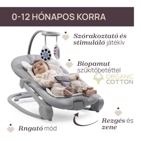 Chicco Mia Baby pihenőszék 18 kg-ig - Pebble