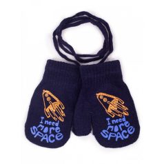 Yo! Bébi téli kesztyű 10 cm - Kék Rakéta 
