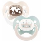 Baby-Nova szilikon fogszabályzós cumi 0-6 hó 2db/csom - panda/korona 