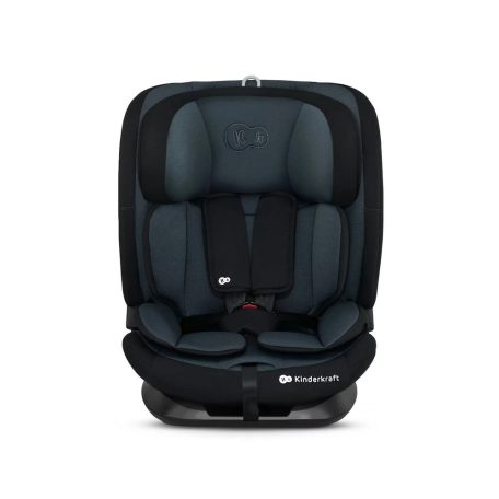 KINDERKRAFT ONETO3 i-Size Isofix Autósülés 76-150 cm - Graphite Black