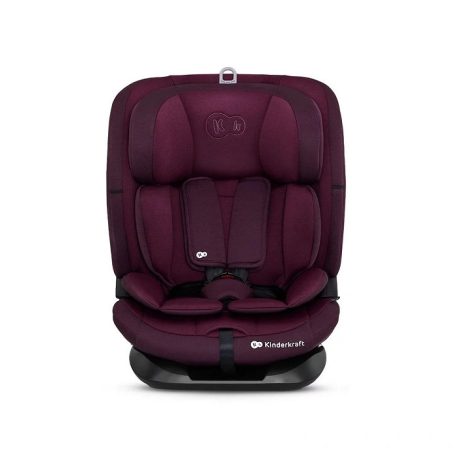 KINDERKRAFT ONETO3 i-Size Isofix Autósülés 76-150 cm - Cherry Pearl
